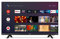 SHARP 32DI4KA Frameless 32 inch Smart Android TV with Freeview HD, Google Assistant, Google Chromecast, 3 x HDMI, 3 x USB and Bluetooth - Black