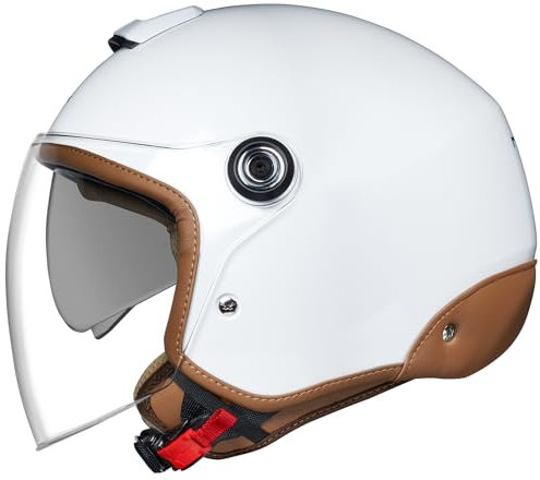 Nexx Y.10 Sunny Jetmhelm (White,L (59/60)), Weiß
