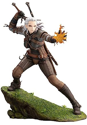 Kotobukiya The Witcher Figur Bishoujo 1/7 Geralt 23 cm, 272x243x192