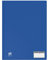 OXFORD Protège-Documents Memphis A4 100 vues / 50 pochettes Couverture Polypro Bleu