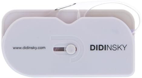 DIDINSKY - Lesebrille für Damen und Herren | Kompakt, Leicht, Randlos | Ideal für Reisen, Produkt-Etiketten Lesen | Unisex, Bequem | Mit Klebestreifen zur Befestigung. SnowBio +1.0 - ORSAY