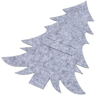 Haushalt International Bestecktasche 4er Set aus Filz im Tannendesign 54760