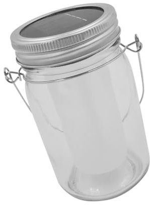 Hemobllo Solarbetriebene Flaschenlampe Mit Led Effekt Gartenlicht Transparentes Außen Atmosphärenlicht Hängende Laterne Für Terrasse Und Hof