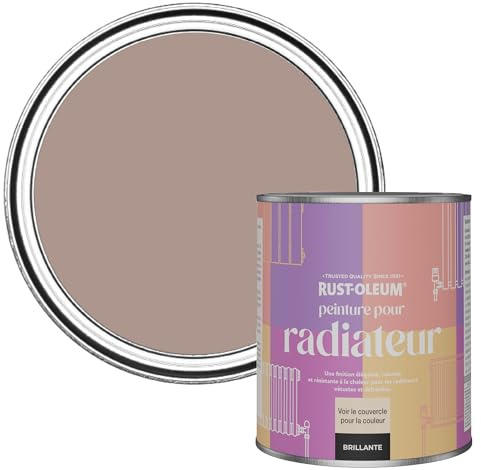 Rust-Oleum Pink Heat Resistant Radiator Paint in Gloss Finish - Haversham 750ml