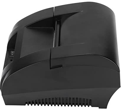 Rollo Etikettendrucker, Unterstützt Multi-System 90 Mm/s Platzsparender Hochgeschwindigkeits-Thermodrucker für Betriebssysteme für für (EU-Stecker)