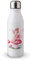 MAXIKIWI Einwandige Wasserflasche mit Schraubverschluss, nicht isoliert, leichtes Aluminium, BPA-frei, auslaufsicher, Märchenprinzessin, 3-500 ml