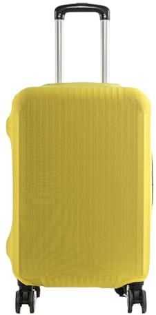 Custodia Elastica Protettiva per Valigia da Viaggio, Accessorio Giallo M:22-24Pollici