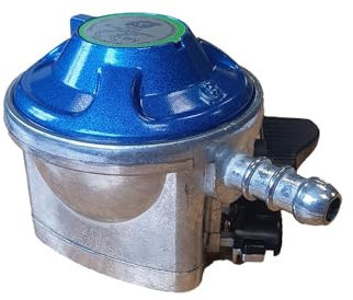 AutoSiliconeHoses.com 21mm Clip On Low Pressure Butane Gas Regulator 28mb Fits Calor Gas Bottles