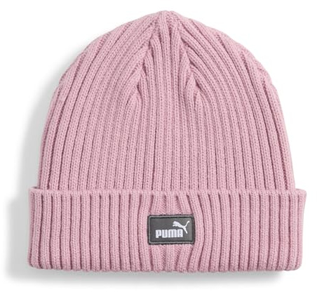 PUMA Unisex Kinder Classic Low Crown Beanie Jr Hut, Poised Pink, Einheitsgröße EU