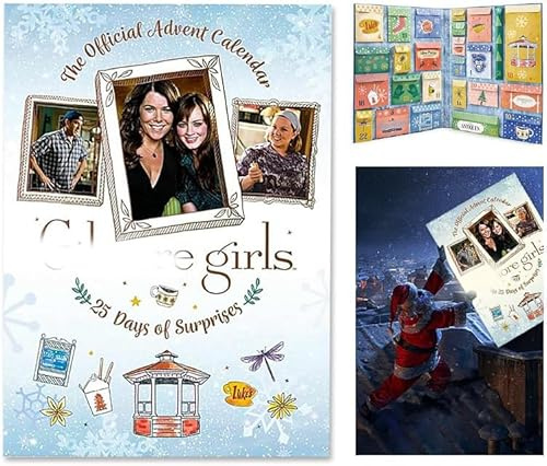 Girls Advents Calendar 2024, Girls Advent Calendar, 25 Days Christmas Countdown Calendar with Collector's Decorations, Pockets, Holiday Calendar for Girls Fans