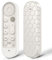 Fintie Remote Control Case for Google TV Streamer (4K) Voice Search Remote 2024 - [Beehive Series] Lightweight Non-Slip Shockproof Silicone Protective Slim Case Cover, White