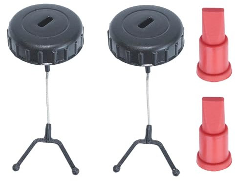 AUMEL 2 Tankdeckel mit 2 Tanköffnungen für Stihl MS180 MS170 018 017 MS 180 170 Kettensäge ersetzt 1130 350 0500 Ersatzteile