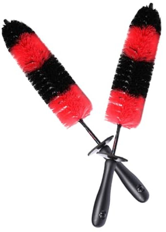 Cabilock 2stücke Felgenbürste Mit Borsten Auto-reinigungsbürste Für Felgen Und Reifen Pp Und Pe Material Handreinigung Ohne Hochdruckreiniger Geeignet Für Autos Motorräder Und