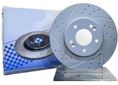 Bremsscheiben, die mit Insignia OPC Kadett Kapitan Karl Manta Meriva OPC kompatibel sind(Silver)