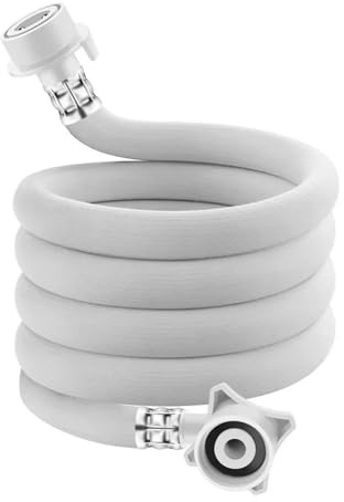 Compatible for LG, Washing Machine Hose Automatic Universal Water Inlet Extension Pipe Connector Drain Tube(8m)