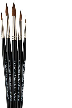 Pro Arte : Scholar Sablene : Brush Wallet Set of 5