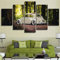 GIRDSS Wandkunst Leinwand Wohnzimmer Hauptdekoration Poster VW Käfer Auto Ölgemälde HD-Druck Wald Bild -30x40 30x60 30x80cm Rahmenlos