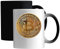 Bitcoin Original Decentralized Beer to Peer Currency Gold Coin Graphic Keramische magische Tasse Weiß