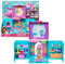 Gabby‘s Dollhouse, Rainbow Closet, tragbares Regenbogen Kleiderschrank Spielset mit Gabby Figur, 4 Bereichen, 1 Überraschungsbox sowie Accessoires und Zubehörteile, geeignet für Kinder ab 3 Jahren