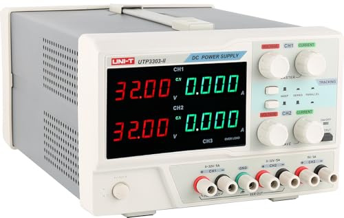 UNI-T UTP3305-II/UTP3303-II Linear DC Power Supply 3CH 335W 32V Adjustable Dual Channel and Fixed Single-Channel Output