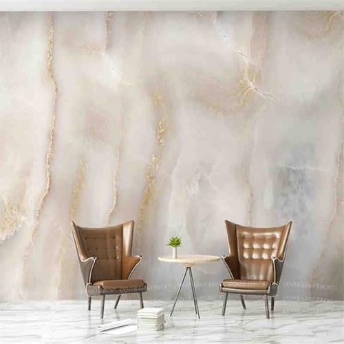 Papier peint personnalisé 3d mural abstrait atmosphère beige beige clair élégant fond mur marbre pierre motif