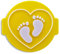 Baby Shower Embosser Stamp for Fondant, Icing, Cupcake, Cake, Biscuits, Decoration (Pattern 6)
