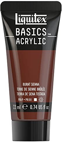 Liquitex Basics Acrylique Tube 22 ml Terre Sienne Brulee ROW