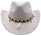 Willheoy Cowboyhut Strohhut Damen Herren Sonnenhut Sommer Strandhut Westernhut Panama Hut Unisex Cowboy Hut Faltbar Strohhut Krempe Sommerhut