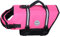 VIVAGLORY Rip Stop Schwimmweste Hund, Hundeschwimmweste, Schwimmhilfe & Auftrieb, Rettungsweste Hund für Bootfahren, XXS, Rosa