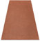 rugsx Teppich Softy terrakotta-rot, glatt, einfarbig, für Zimmer, Wohnzimmer, Schlafzimmer, 160x220 cm