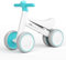 XJD Kinder Laufrad ab 1 Jahr, Kinderspielzeug für 10-24 Monate Baby, Lauflernrad Balance Bike mit 4 Rädern für 1 Jahre Jungen Mädchen, Erstes Fahrrad Baby Spielzeug als Geburtstag Geschenk (Blaugrün)