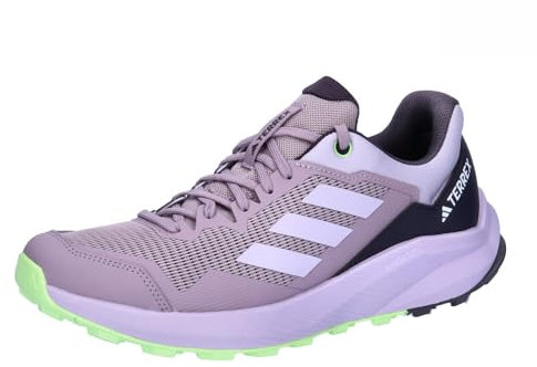 adidas Terrex Damen Trail Running Schuhe Trailrider Preloved Fig/Silver Dawn/Green 38