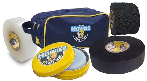 Howies Hockey Set, Tasche, Tape, Griptape und Stutzentape schwarz