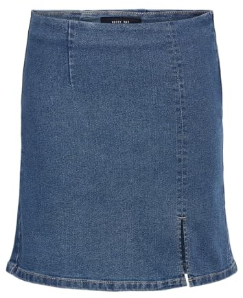 Noisy may NMDEBBY NM Slim Skirt VI518MB NOOS Frauen Kurzer Rock blau Streetwear