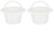 Premium Above Ground Skimmer Basket AboveGround Pool ThruWall Skimmer Basket, 513330 (2 PACK)