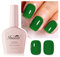 Imtiti Smalto per unghie verde smeraldo, 1 pezzo di smalto gel verde scuro, smalto gel UV LED, lunga durata, nail art manicure fai da te a casa per l'autunno e l'inverno (10 ML)