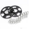 Spurverbreiterungen Für VW Für Golf Für Jetta Für Polo Für Passat Für Tiguan 2 Stück 15/20mm 7075 Aluminium Geschmiedete Spurverbreiterungen Adapter Auto-Rad-Distanzscheiben(15mm)