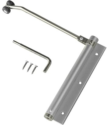 alloneslife Automatische Türfeder für Zuhause, Aluminium, verstellbar, schließend, einfache Installation (K)