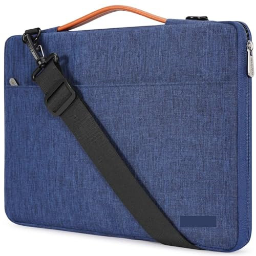 IUVYTA Custodia for Borsa for Laptop Custodia for Notebook Impermeabile da 10-17 Pollici Borsa a Tracolla for Computer Borsa Notebook(Blue,10 inch)