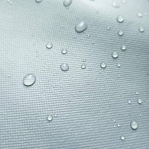 PAWOTEX Wasserdichter Stoff Meterware Polyesterstoff Markisenstoff mit UV-Schutz Reißfest und Langlebig 260g/150cm breit Schwerer Wasserfest Beschichteter Outdoorstoff fur Vorhänge für Garten,Bezüge