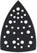 Trend 100 x 150 mm Detail Sander Pad Saver, 2 Pack, Hook and Loop Backing to Reduce Wear and Heat Build-Up, AB/PAD/DET