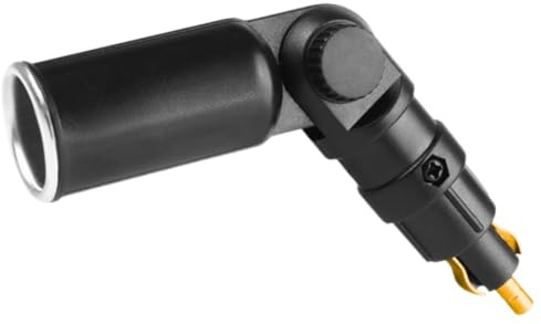 Web Truck Adapter MIT DIN-STECKER UND EURO-BUCHSE, 12V 24V 15A, Schwenken KURZ DIN/ISO PKW LKW Motorrad Roller ATV