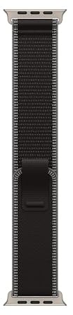 Apple Watch Band - Correa Loop Trail - 49 mm - Negro/carbón - Talla S/M