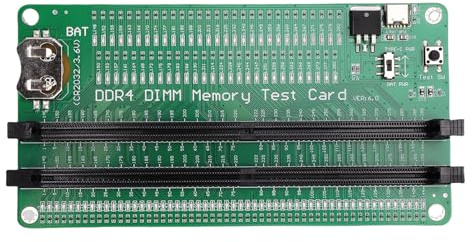 Eujgoov Scheda Tester LED per Kit Diagnostico Slot RAM DDR4 Completo per Server Desktop