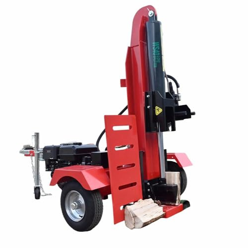 Log Splitter High-Pressure Log Splitter Two-Hand Operation Vertical & Horizontal Dual-Use Garden & Farm Wood Processing