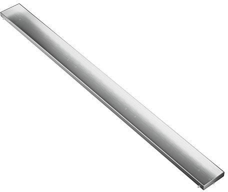 Abdeckung für Duschrinne AQUABAD® SDS Pro (Rost einzeln!) / Länge: 70 cm, aus Edelstahl/Design: „Befliesbare Mulde“