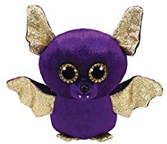 Ty TY36412 Beanie Boo's Count the Bat Soft Toy 23 cm Purple