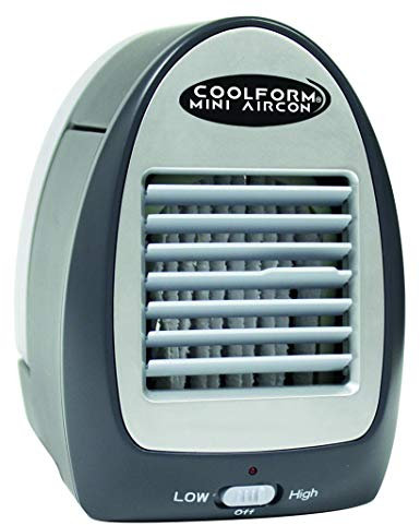 BEST DIRECT Coolform Mini Aircon Come Visto in TV - Climatizzatore Aria Fredda Portatile Personale Refrigeratore Raffreddatore d'Aria ad Acqua Silenzioso per Uso Personale