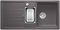 BLANCO 524931 Lexa 6 S Küchenspüle, felsgrau, 60 cm Unterschrank