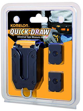 Komelon Quick Draw Belt Clip für Tape Measure - Schwarz, Kunststoff, 1 Count